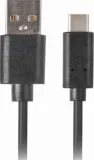 lanberg-usb-a-usb-c-0-5m-czarny-stan-nowy
