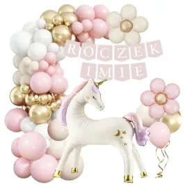 balony-zestaw-urodziny-7-lat-jednorozec-unicorn