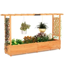podwojna-skrzynia-ogrodowa-donica-z-pergola-kwietnik