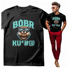 koszulka-meska-z-nadrukiem-bobr-kupercent-ale-bydle
