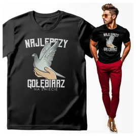 koszulka-meska-z-nadrukiem-najlepszy-golebiarz-na-swiecie