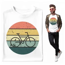 meski-tshirt-retro-rower-vintage-l