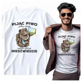 na-prezent-koszulka-meska-pijac-piwo-jedzac-sledzie-silni-jak-niedzwiedzie