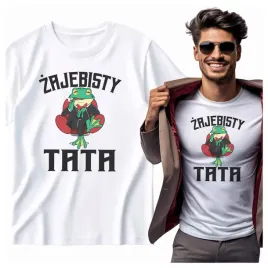 na-prezent-koszulka-meska-zajebisty-tata
