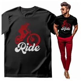 koszulka-meska-z-nadrukiem-ride-on-bicycle