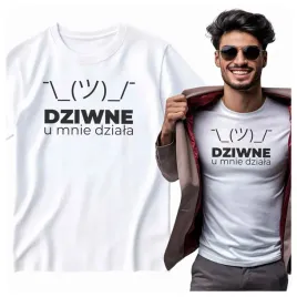 na-prezent-koszulka-meska-dziwne-u-mnie-dziala
