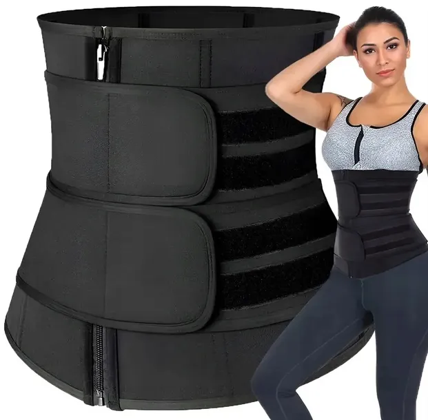 PAS NEOPRENOWY GORSET ODCHUDZAJĄCY WYSZCZUPLAJĄCY FITNESS SZEROKI NA BRZUCH