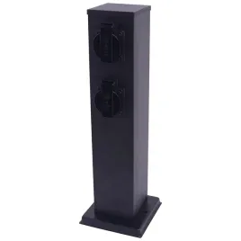 slupek-ogrodowy-electric-40cm-2-gniazda-230v-16a-ip44