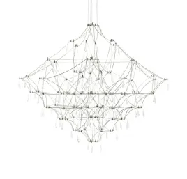 lampa-wiszaca-constelation-100-led-stal-szczotkowana