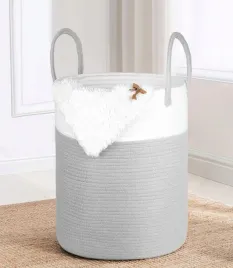 vorhot-kosz-na-pranie-bawelniany-66l-z-uchwytami-do-lazienki-i-pokoju