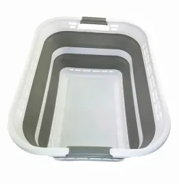 sammart-skladany-kosz-na-pranie-42l-plastikowy-bialo-szary-przenosny