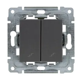 kos-dante-lacznik-schodowy-podwojny-16ax-250v-grafit-podtynkowy-456019