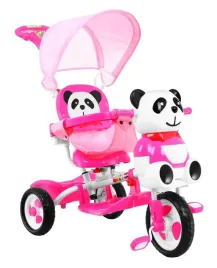 trojkolowy-rowerek-dla-dzieci-panda-rozowy-dzwieki-daszek-barierka
