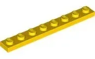 lego-3460-zolty-346024-plytka-1x8-1-szt-nowy