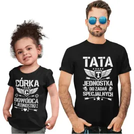 prezent-dla-taty-i-corki-koszulki-na-dzien-ojca-komplet-t-shirt-zestaw