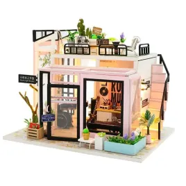 miniaturowy-domek-diy-muzyczny-box-wytwornia-gwiazd-studio-gitara