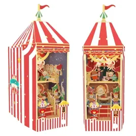 miniaturowy-domek-book-nook-wesoly-cyrk-model-3d-podporka-sztuczki-magiczne
