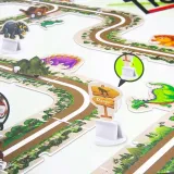 droga-tor-dla-samochodow-dinozaury-puzzle-44-elementy-stan-nowy