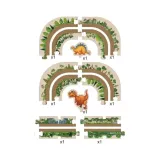 droga-tor-dla-samochodow-dinozaury-puzzle-44-elementy-stan-opakowania-oryginalne