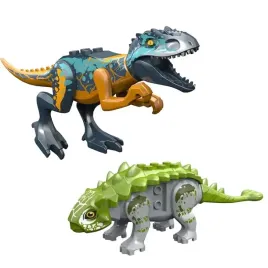 dinozaury-male-ankylosaurus-i-tyranosaurus