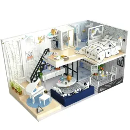 puzzle-3d-model-domku-zimowego-meble-led