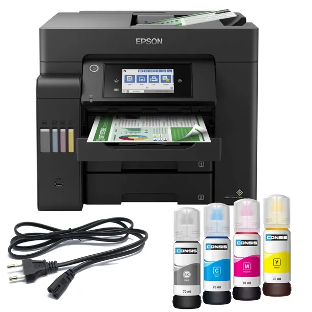 DRUKARKA WIELOFUNKCYJNA Epson ET-5800 WiFi Duplex Dolewane tusze