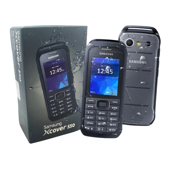 Pancerny telefon komórkowy Samsung Xcover B550H IP67 Kompletny zestaw