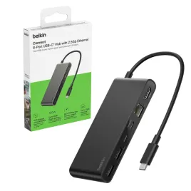 belkin-hub-usb-c-10-gbps-2-x-usb-a-pd-100w-hdmi-2-0-rj45-25-gbps