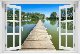 tapeta-flizelinowa-efekt-okno-3d-krajobraz-natura-jezioro-most-kr-221