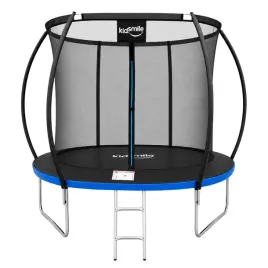 trampolina-ogrodowa-siatka-wewnetrzna-dzieci-10ft-312cm-drabinka-niebieska