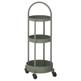 ikea-juttersbo-wozek-barek-mobilny-szarozielony-36x36-cm