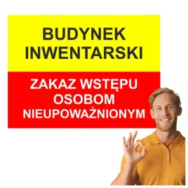 budynek-inwentarski-zakaz-wstepu-tablica