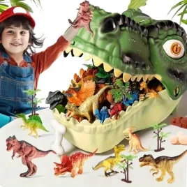 dinozaury-figurki-52-szt-pudelko-glowa-t-rex-zestaw-prezentowy