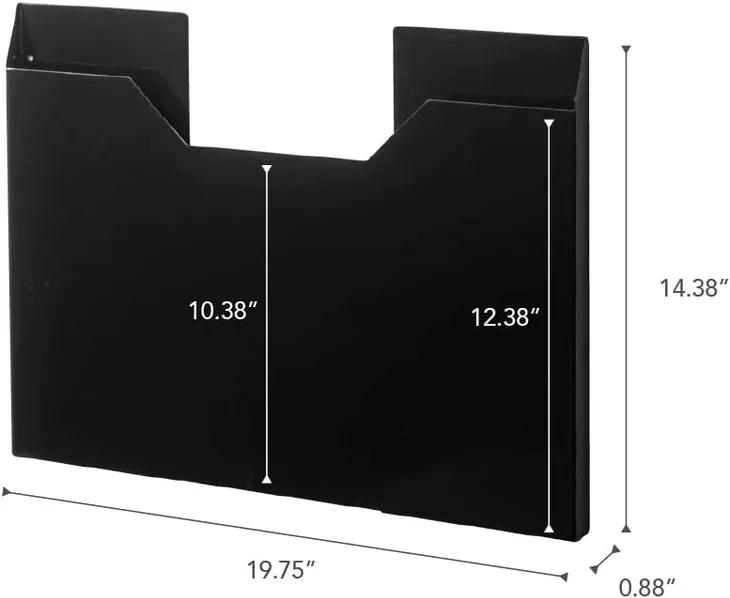 yamazaki-kieszonkowy-segregator-scienny-stal-kolor-czarny-stan-powystawowy-szerokosc-mebla-36-5-cm