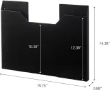 yamazaki-kieszonkowy-segregator-scienny-stal-kolor-czarny-stan-powystawowy-szerokosc-mebla-36-5-cm