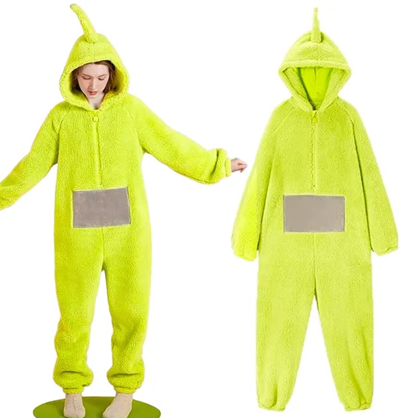 PRZEBRANIE KOMBINEZON ONESIE TELETUBBIES TELETUBISIE DIPSY ZIELONY S