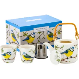 porcelanowy-zestaw-czajnik-600-ml-2-kubki-150-ml-ptaki-polski-sikora-modra