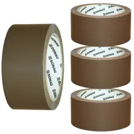 tasma-pakowa-do-wysylek-brazowa-donau-66m-hot-melt-ultra-strong-3-szt