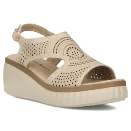 sandaly-damskie-bezowe-filippo-ds6819-25-na-platformie-skorzane-azurowe