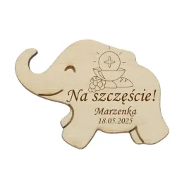 podziekowanie-dla-gosci-na-komunie-slonik-magnes-z-grawerem-prezent
