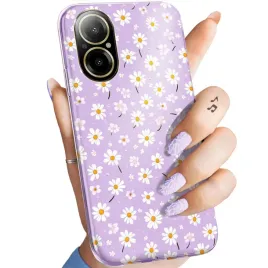 etui-do-realme-c67-4g-wzory-wiosna-kwiaty-rosliny-obudowa-pokrowiec-case