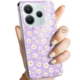etui-do-xiaomi-redmi-note-14-5g-wzory-wiosna-kwiaty-rosliny-obudowa-case