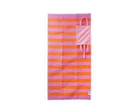 mata-plazowa-skladana-do-torby-lekka-crivit-90x180-cm-rozowa-pomaranczowa
