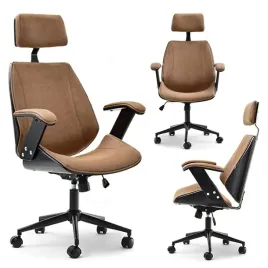 designerski-fotel-biurowy-dla-prezesa-frank-czarny-braz-na-czarnych-nogach