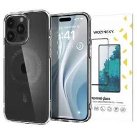 Zdjęcie produktu ZESTAW SPIGEN ETUI CASE PLECKI POKROWIEC Z MAGSAFE DO IPHONE 15 PRO + SZKŁO