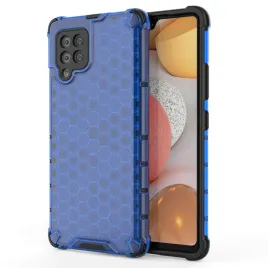 honeycomb-etui-pancerny-pokrowiec-z-zelowa-ramka-samsung-galaxy-a42-5g-nieb