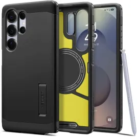 etui-spigen-tough-armor-magsafe-na-samsung-galaxy-s25-ultra-czarne