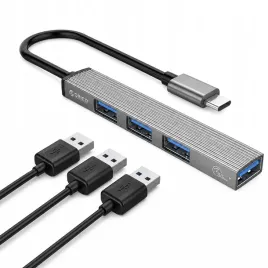 hub-4w1-usb-c-orico-stacja-dokujaca-usb-a-3-0-x1-usb-a-2-0-x3