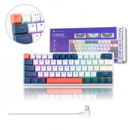 Zdjęcie produktu MACHENIKE KLAWIATURA MECHANICZNA RGB RED SWITCH 60% USB-C DZIEŃ OJCA