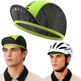 czapka-kolarska-rockbros-rowerowa-z-daszkiem-pod-kask-zielona